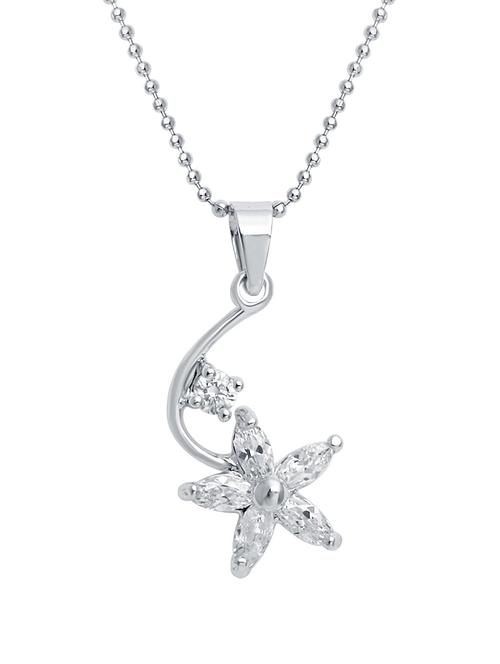 silver brass pendant - 16966407 - Standard Image - 1