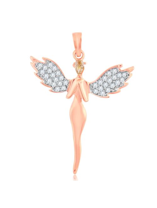 pink brass pendant - 16966417 - Standard Image - 1