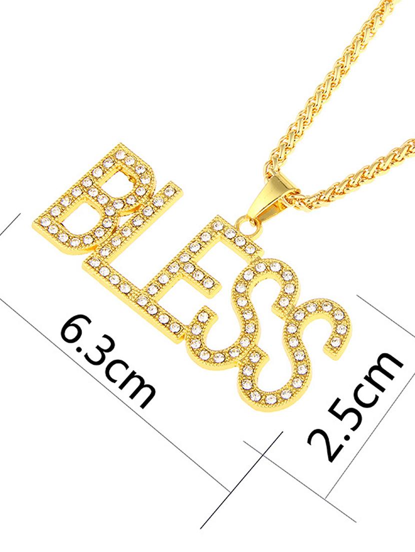 gold brass pendant - 16966426 - Zoom Image - 2