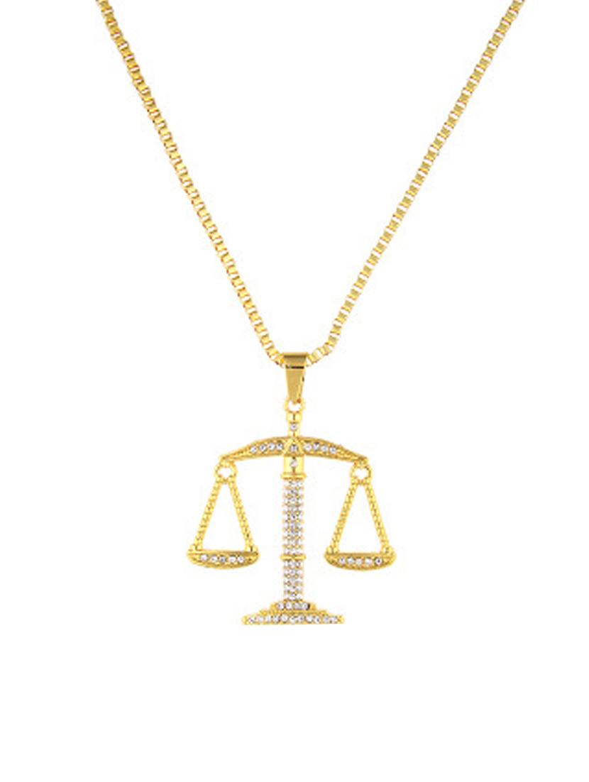gold brass pendant - 16966428 - Zoom Image - 2