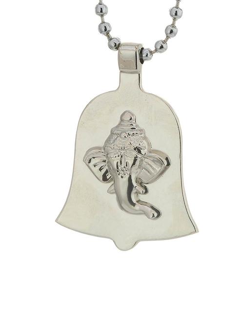 white. brass pendant - 16966462 - Standard Image - 1