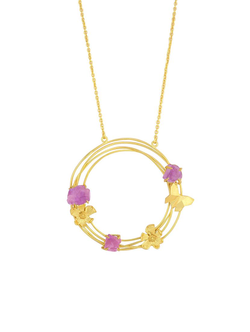gold brass pendant - 16966468 - Zoom Image - 1