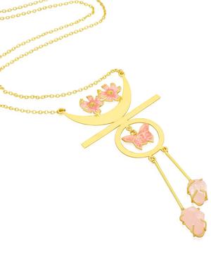 gold brass pendant - 16966469 - Standard Image - 4