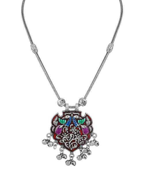 multi colored brass pendant - 16966471 - Standard Image - 1