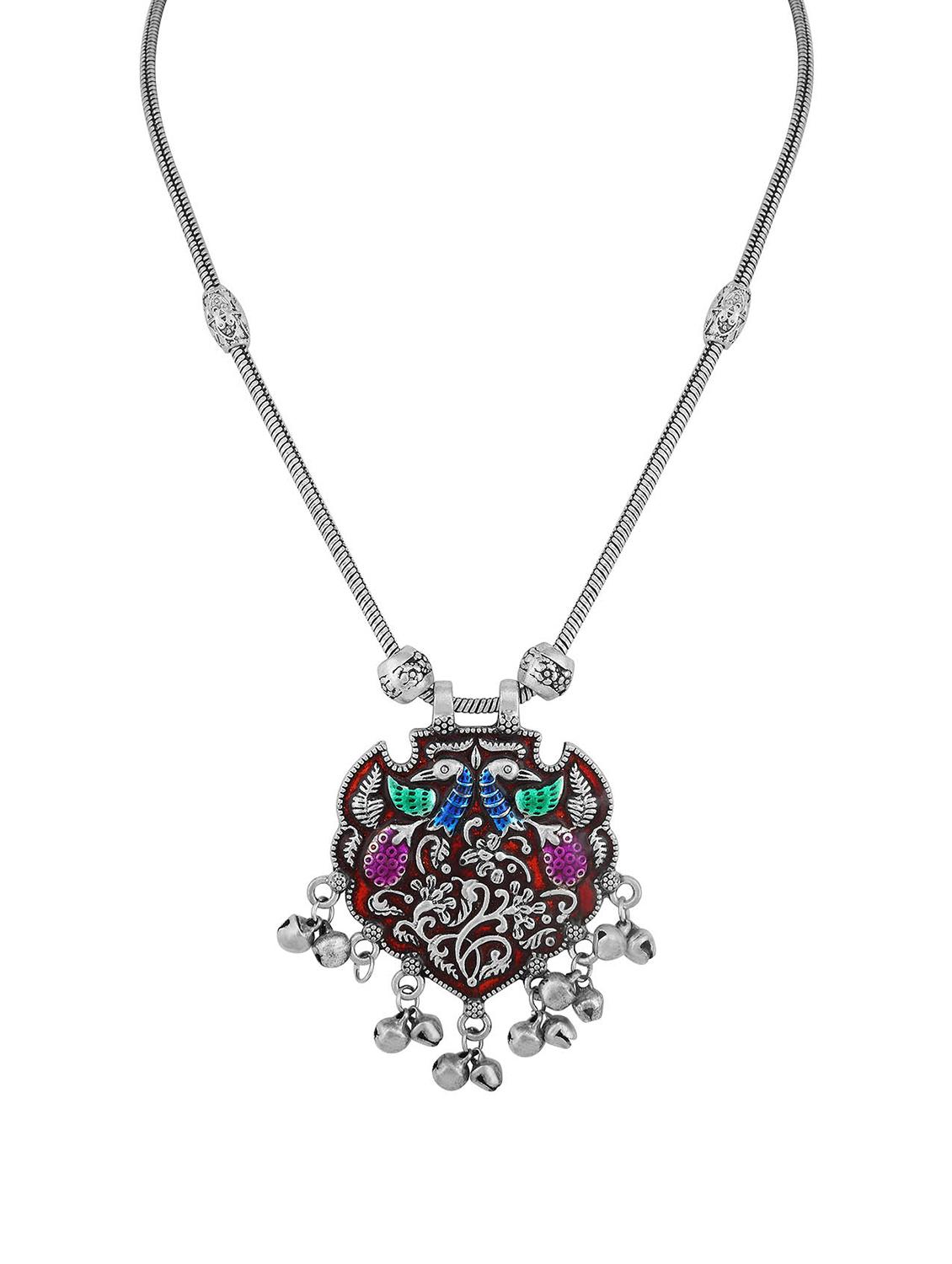 multi colored brass pendant - 16966471 - Zoom Image - 1