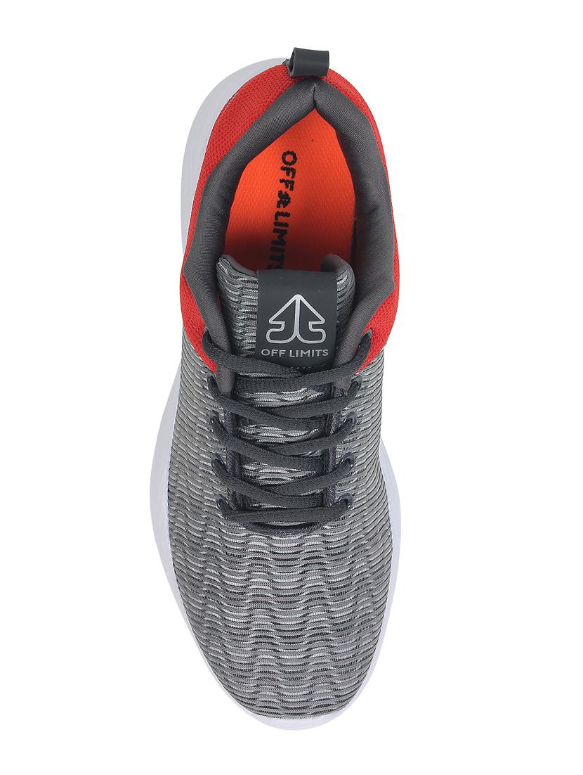 grey lace up sport shoes - 16966502 - Zoom Image - 5