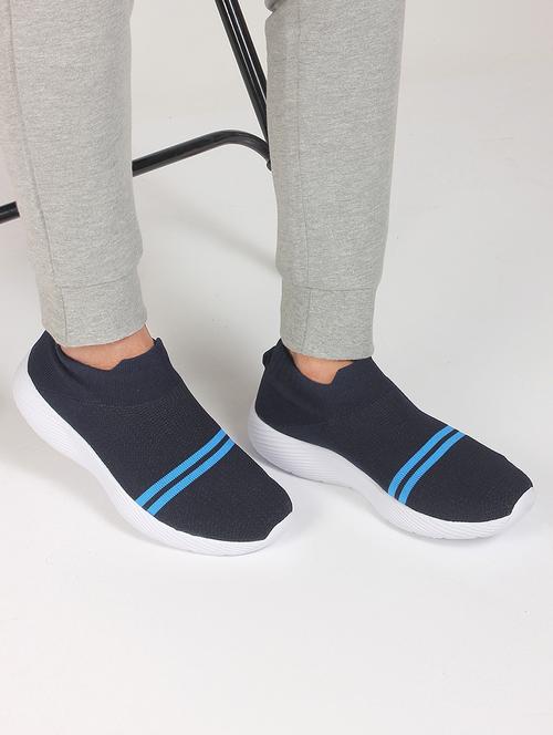 blue slip on sport shoes - 16966505 - Standard Image - 1