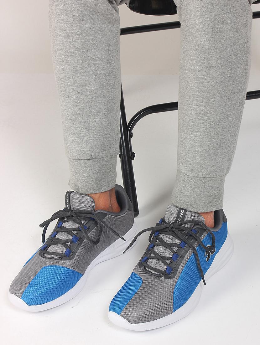 blue lace up sport shoes - 16966507 - Zoom Image - 1