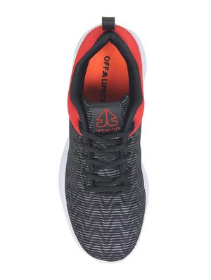 black lace up sport shoes - 16966514 - Standard Image - 5