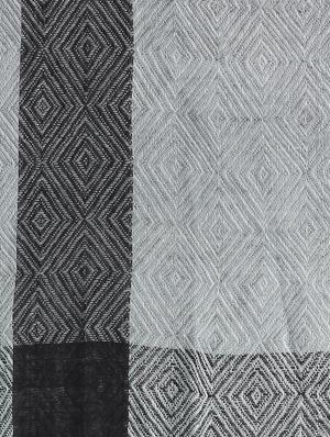 grey viscose stole - 16966571 - Standard Image - 3