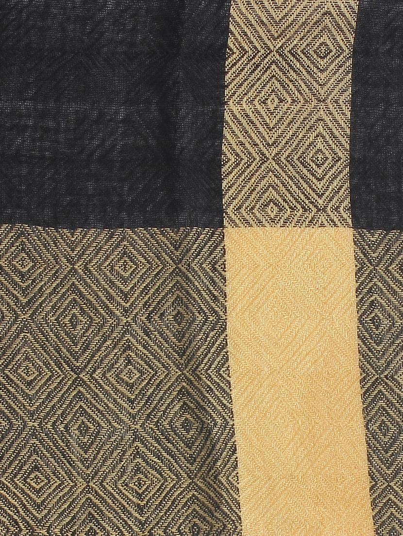 black viscose stole - 16966572 - Zoom Image - 4