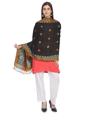 black viscose stole - 16966574 - Standard Image - 2