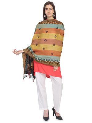 black viscose stole - 16966574 - Standard Image - 4