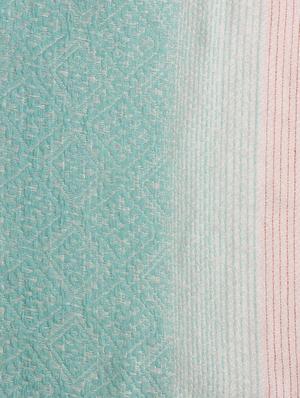 green viscose stole - 16966576 - Standard Image - 4