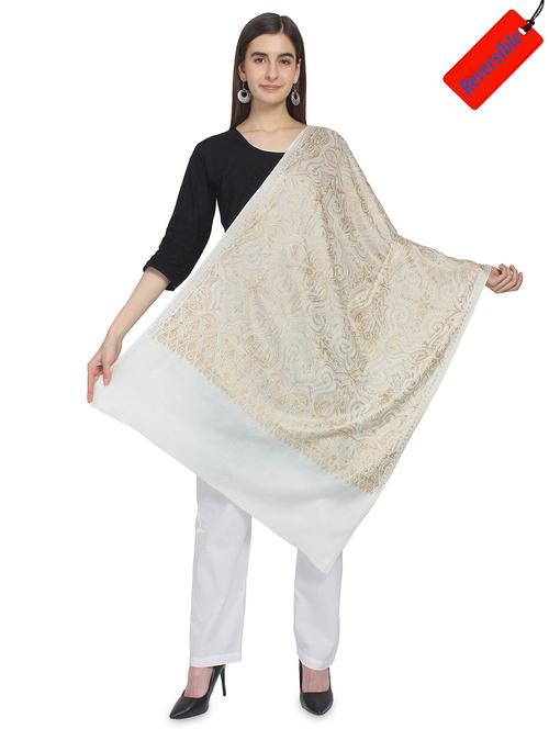 white wool stole - 16966578 - Standard Image - 1