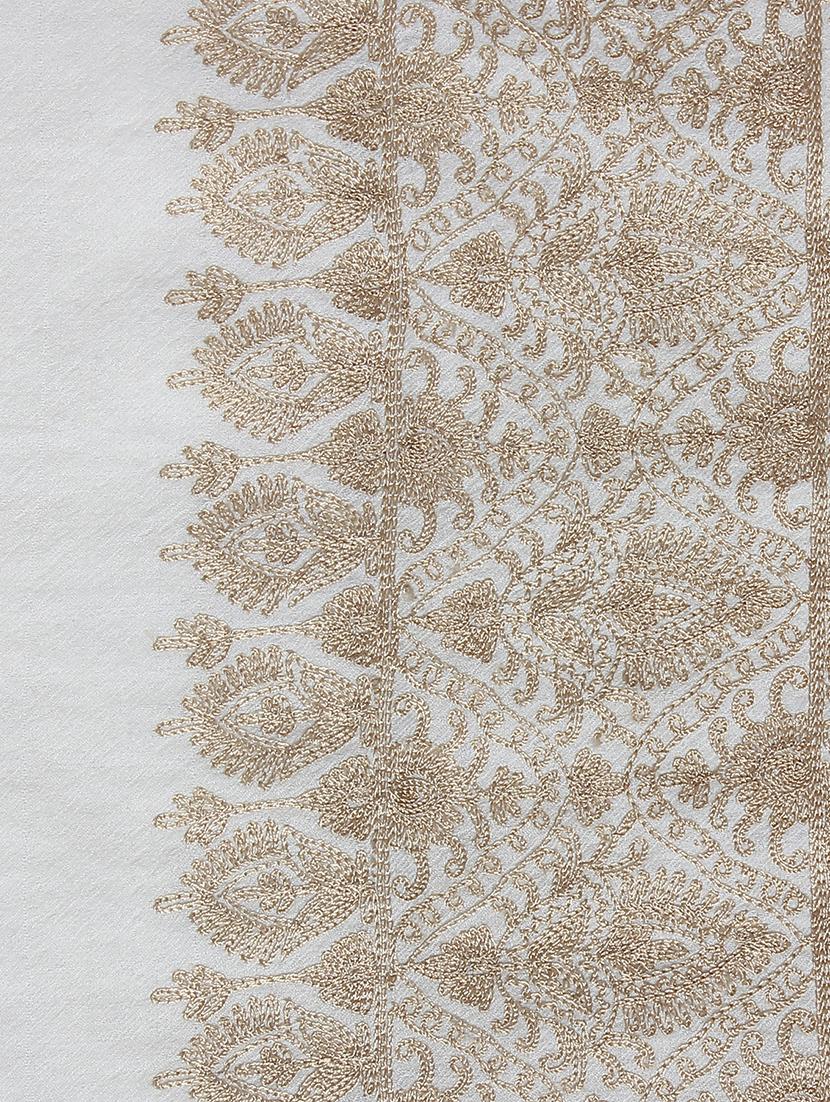 white wool stole - 16966578 - Zoom Image - 4