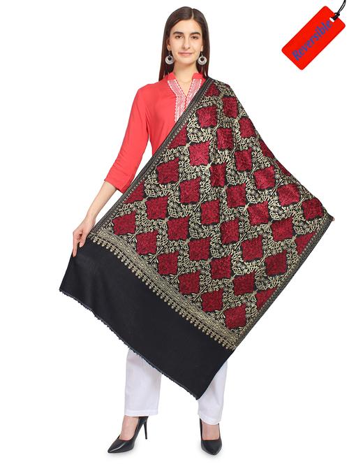 black wool stole - 16966579 - Standard Image - 1