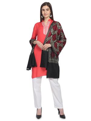 black wool stole - 16966579 - Standard Image - 3