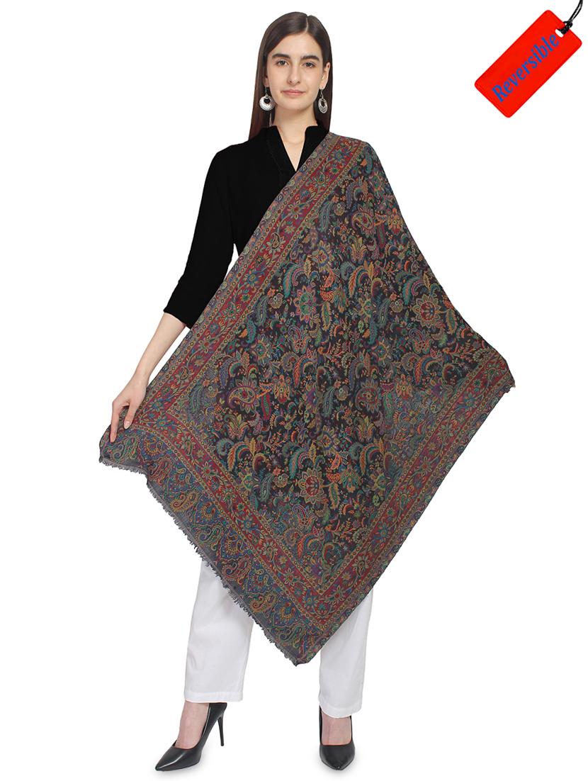 black wool stole - 16966582 - Zoom Image - 1