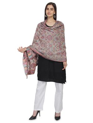 multi colored wool stole - 16966584 - Standard Image - 2