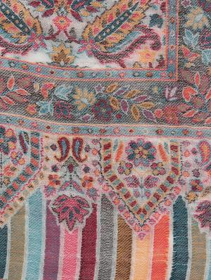 multi colored wool stole - 16966584 - Standard Image - 5