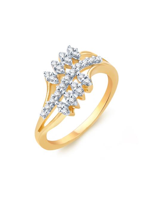 gold brass hand ring - 16966597 - Standard Image - 1