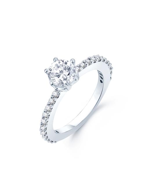 silver brass hand ring - 16966599 - Standard Image - 1
