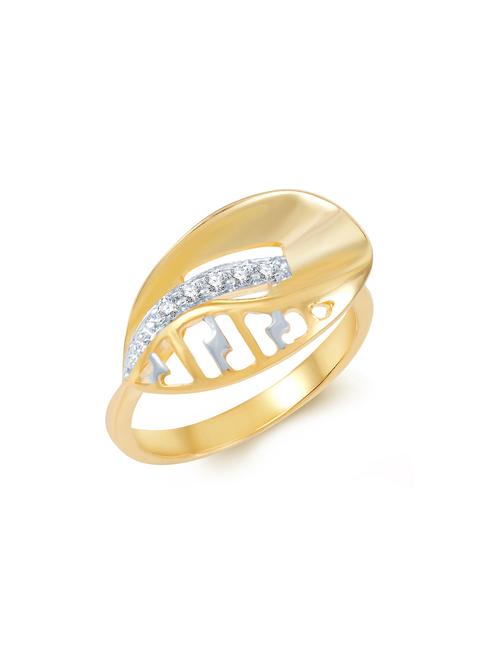gold brass hand ring - 16966619 - Standard Image - 1