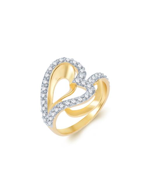 gold brass hand ring - 16966624 - Standard Image - 1