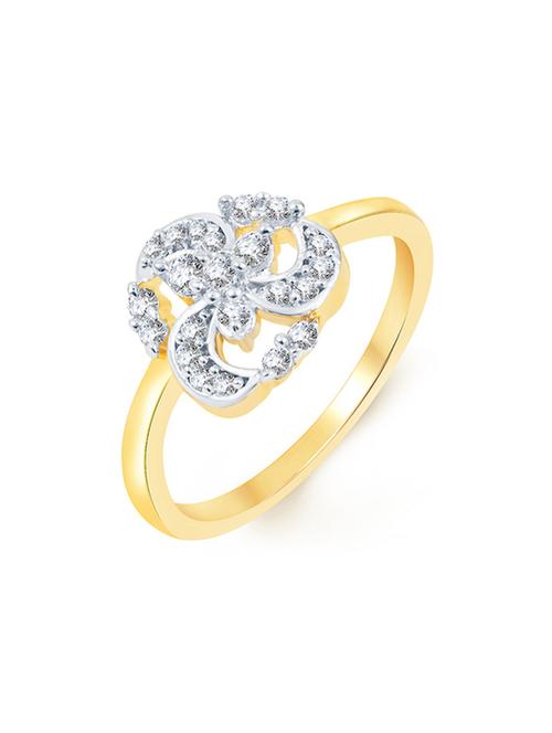 gold brass hand ring - 16966638 - Standard Image - 1