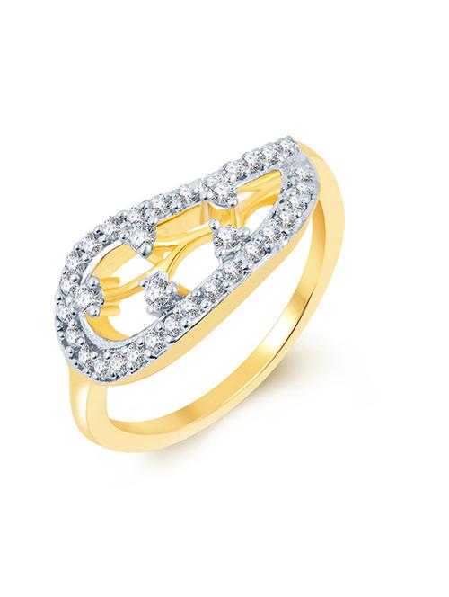 gold brass hand ring - 16966645 - Standard Image - 1