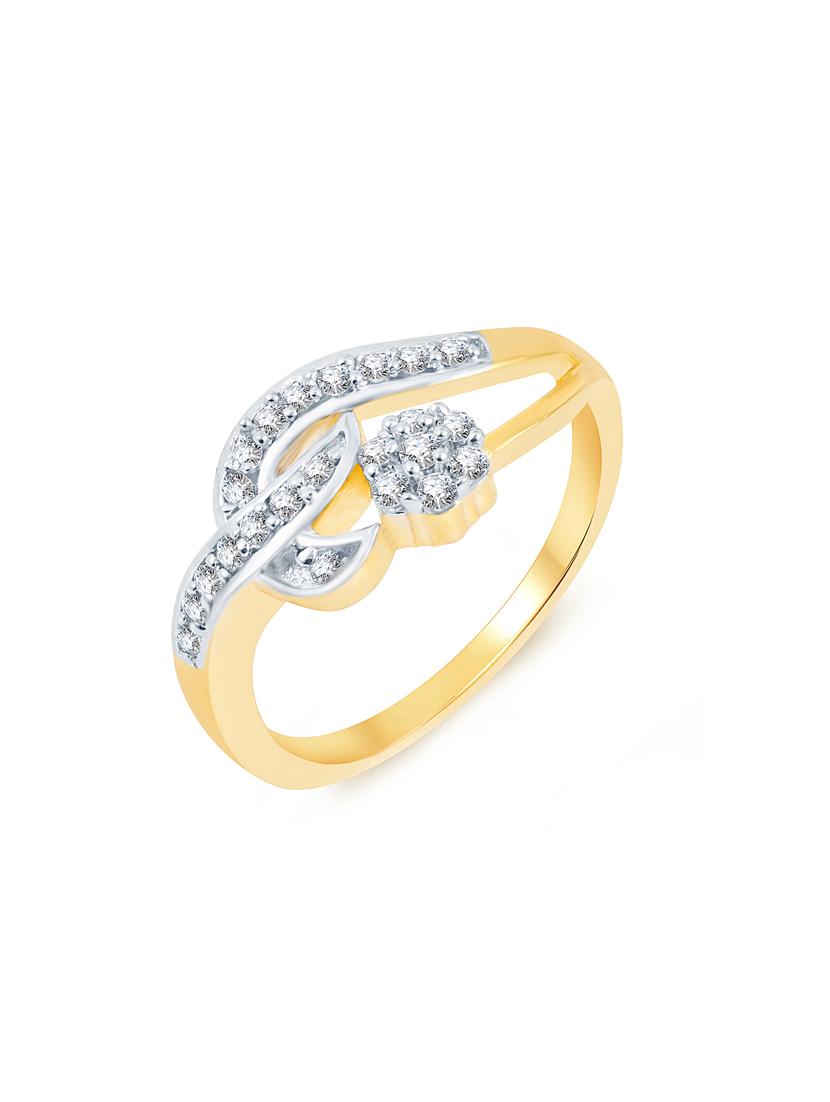 gold brass hand ring - 16966647 - Zoom Image - 1