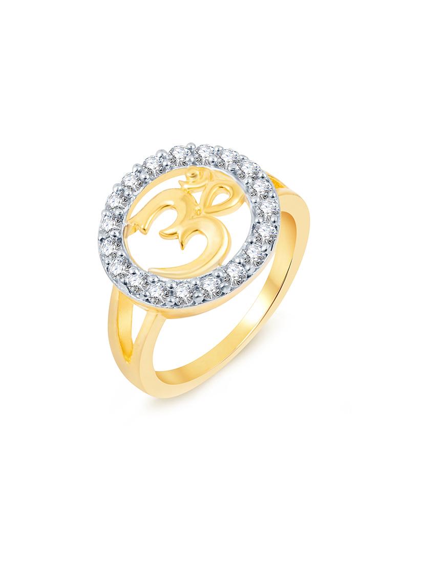 gold brass hand ring - 16966648 - Zoom Image - 1