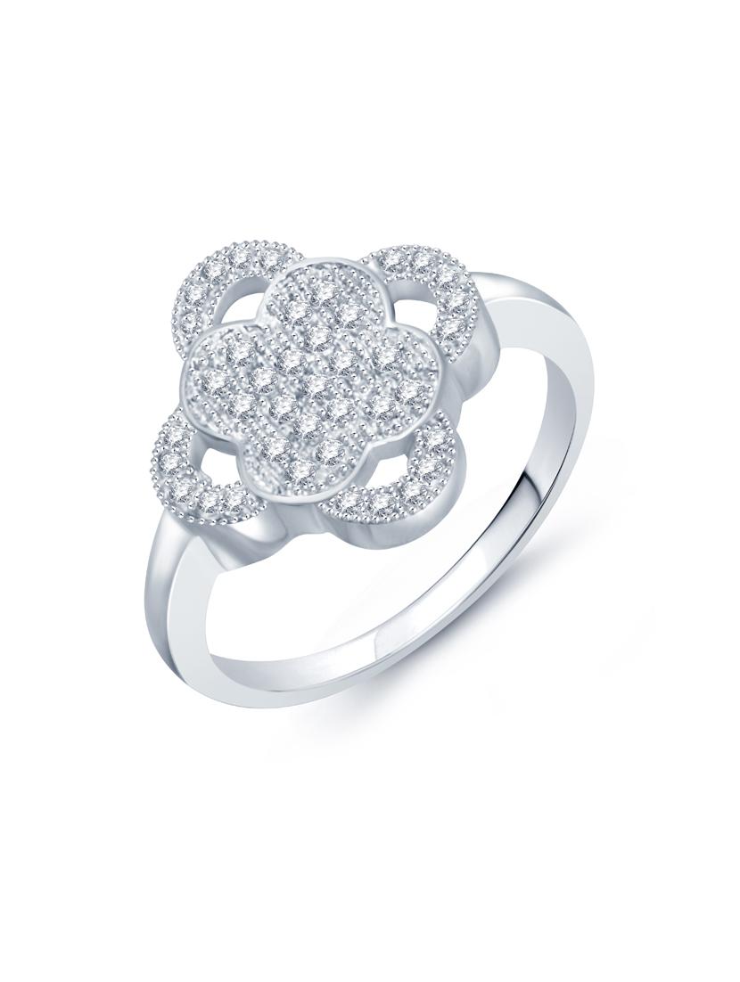 silver brass hand ring - 16966652 - Zoom Image - 1