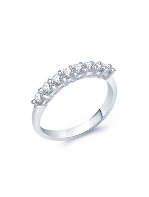 white brass hand ring - 16966663 - Standard Image - 3