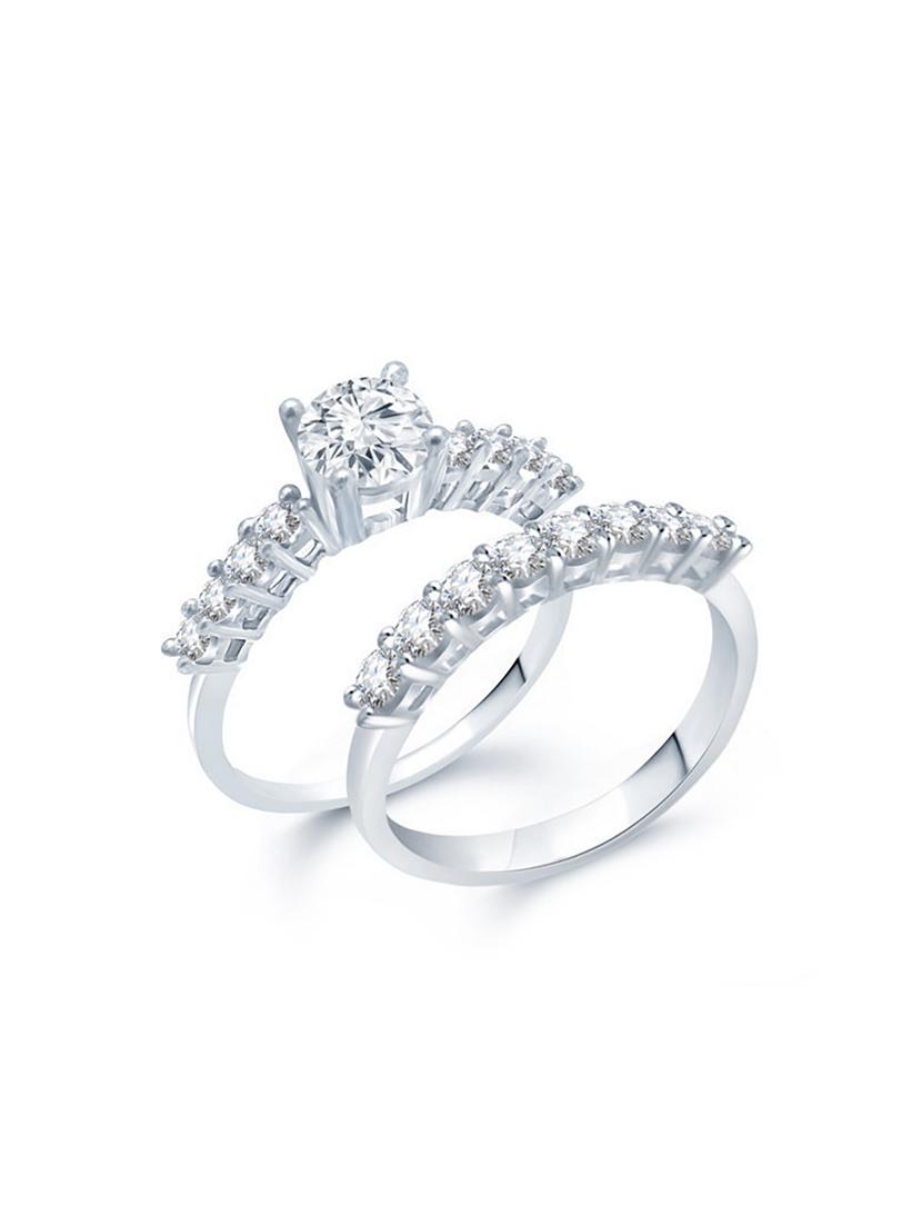 white brass hand ring - 16966663 - Zoom Image - 1
