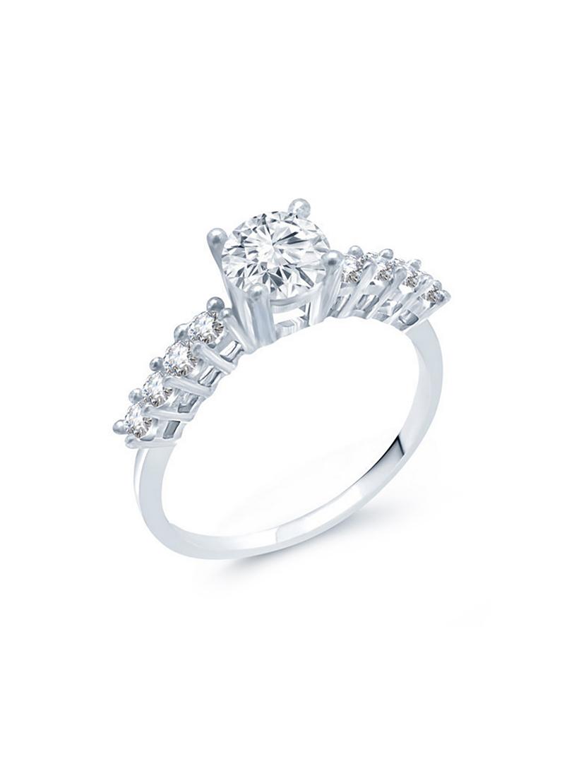 white brass hand ring - 16966663 - Zoom Image - 2