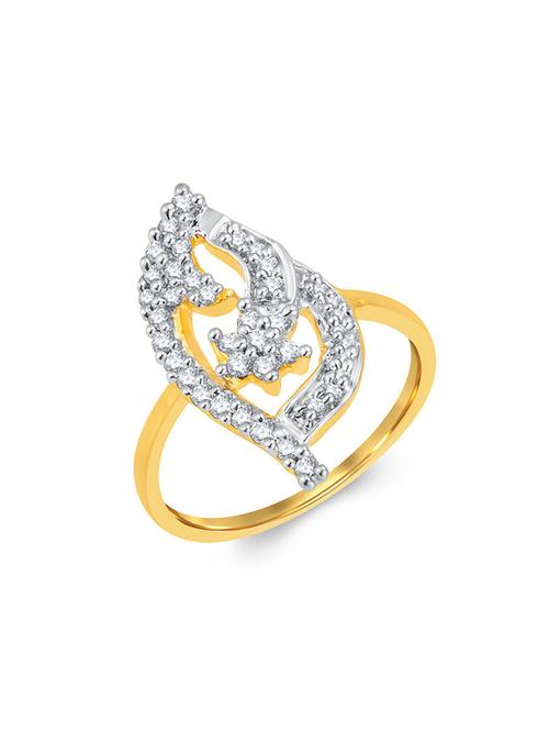 gold brass hand ring - 16966664 - Standard Image - 1