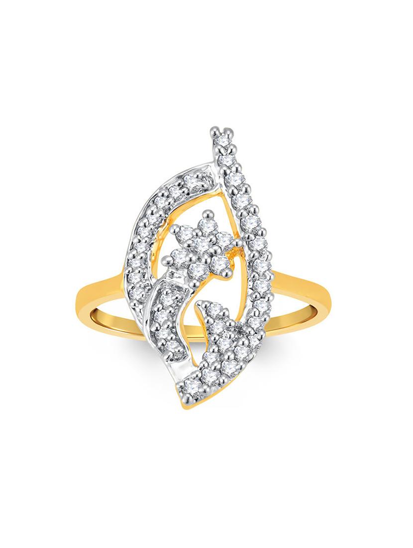 gold brass hand ring - 16966664 - Zoom Image - 2