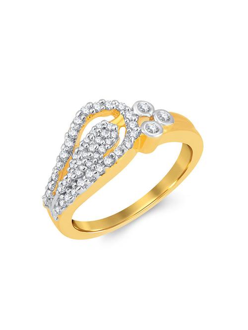 gold brass hand ring - 16966665 - Standard Image - 1