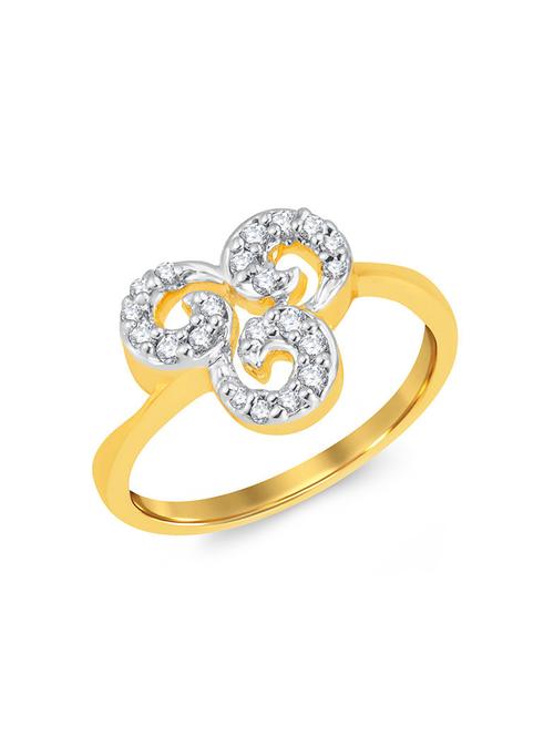gold brass hand ring - 16966666 - Standard Image - 1