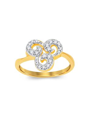 gold brass hand ring - 16966666 - Standard Image - 2