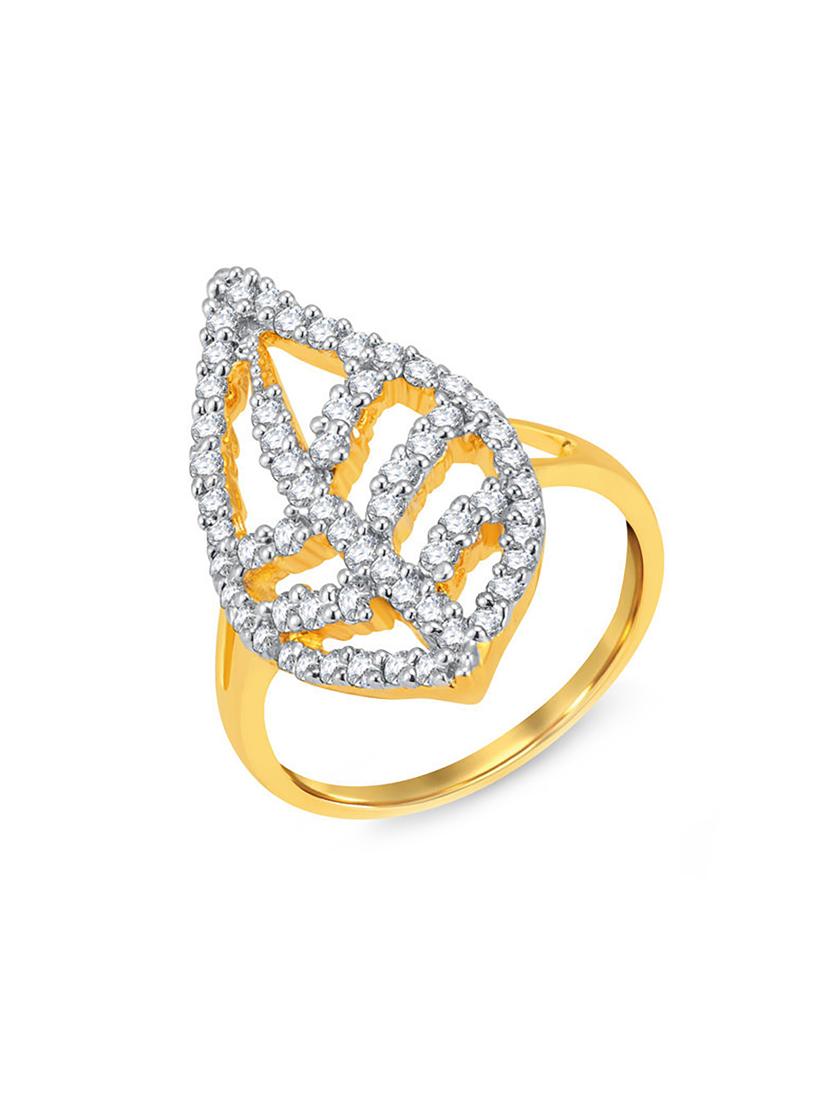 gold brass hand ring - 16966674 - Zoom Image - 1