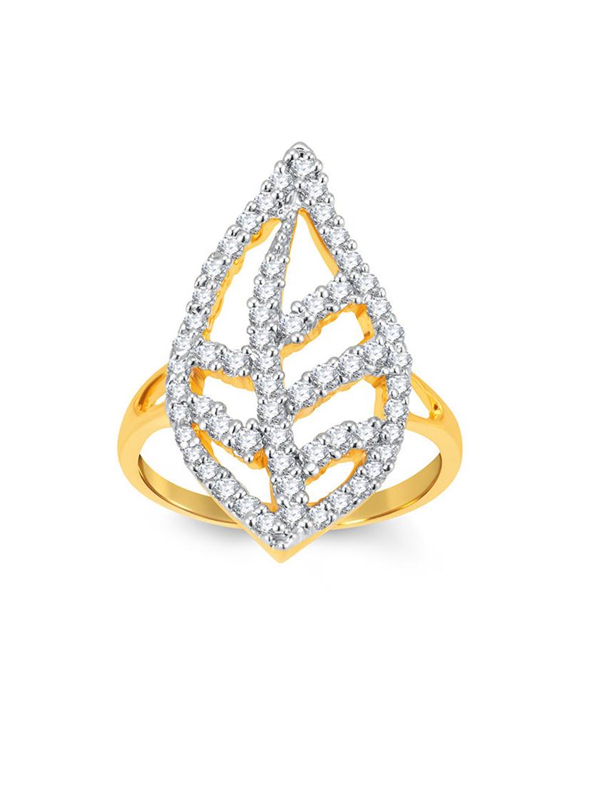 gold brass hand ring - 16966674 - Zoom Image - 2