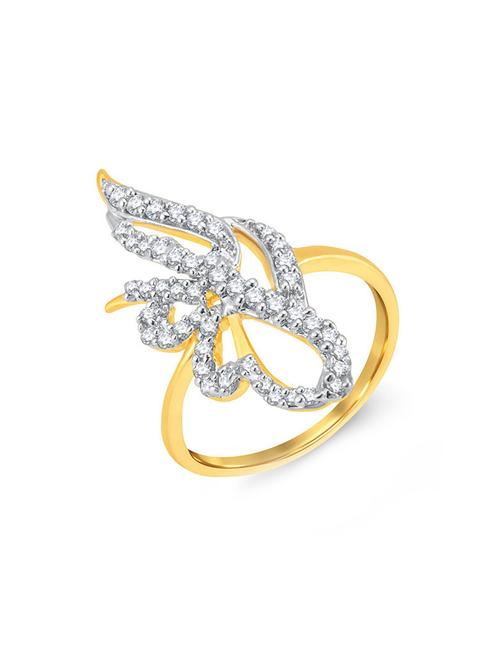 gold brass hand ring - 16966677 - Standard Image - 1