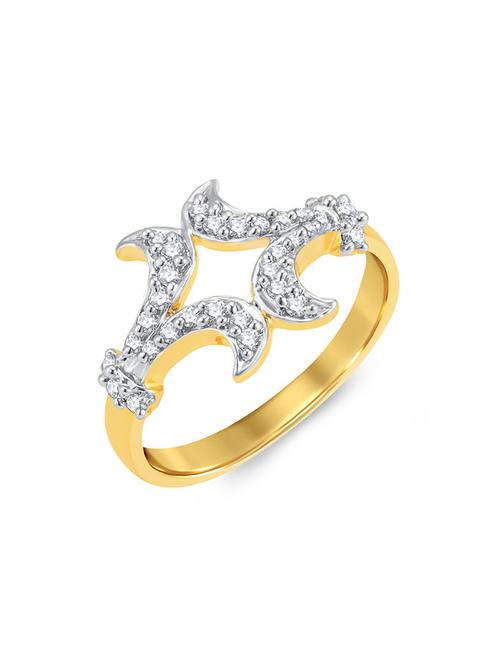 gold brass hand ring - 16966682 - Standard Image - 1