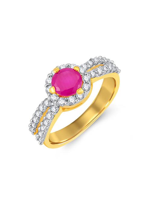 gold brass hand ring - 16966687 - Standard Image - 1