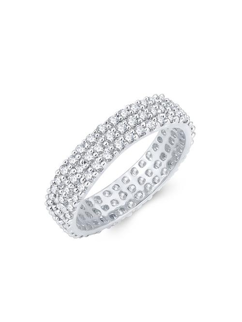silver brass hand ring - 16966688 - Standard Image - 1