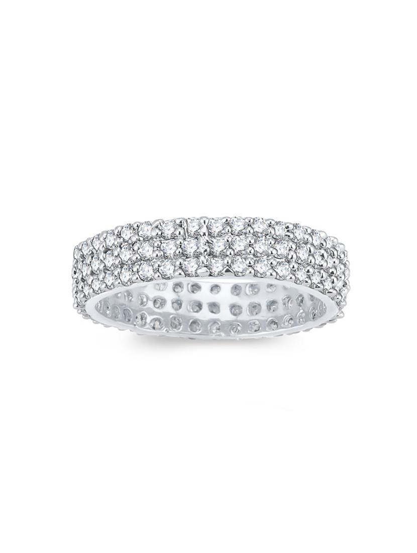 silver brass hand ring - 16966688 - Zoom Image - 2