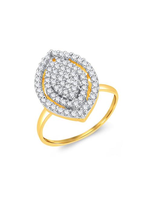gold brass hand ring - 16966689 - Standard Image - 1
